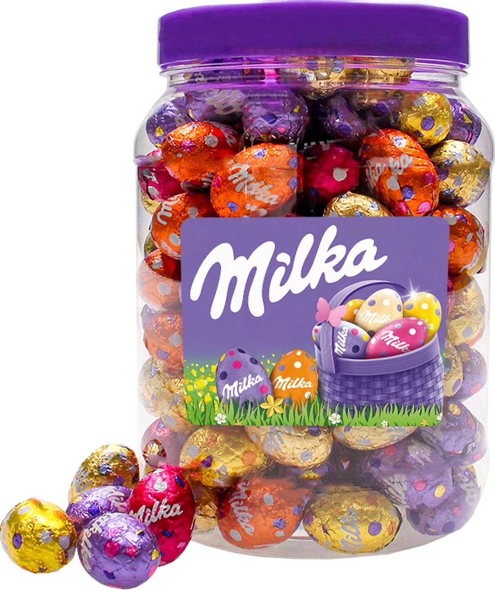 Milka Paaseitjes Chocolade Mixxboxx Pasen - 1,1 Kg 3 Milka Paaseitjes Chocolade Mixxboxx Pasen - 1,1 Kg