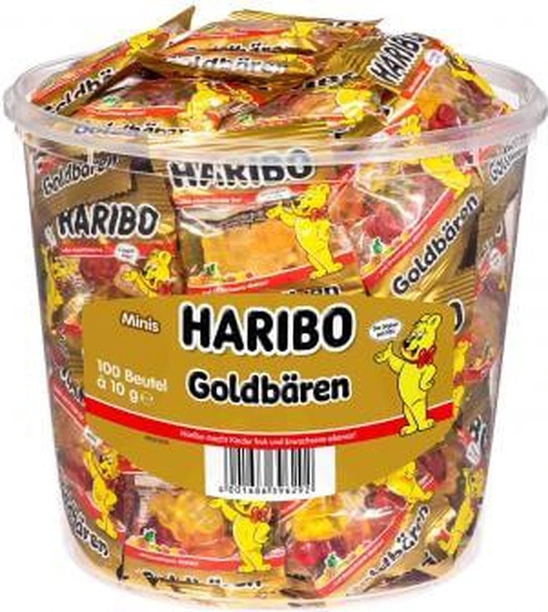 Haribo Goudbeertjes - 100 Stuks 6 Haribo Goudbeertjes - 100 Stuks - Afbeelding 4