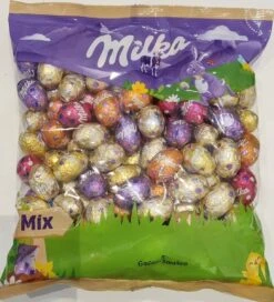 Milka Paaseitjes Mix 5 Smaken - Zak 1 Kg