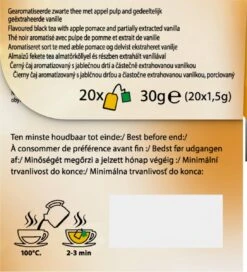 Pickwick Spices Turkish Apple Zwarte Thee - 12 X 20 Zakjes -Veilige Voedselwinkel 1091x1200 4