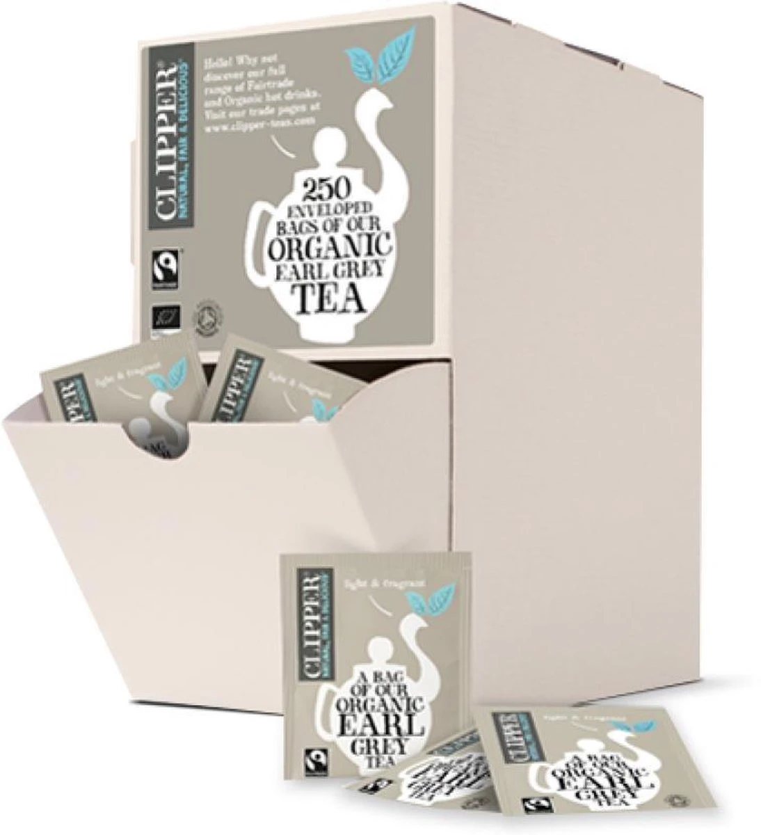 Clipper Tea - Organic Earl Grey - 250 Zakjes 3 Clipper Tea - Organic Earl Grey - 250 Zakjes