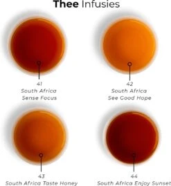 Soolong South Africa Nr40 Rooibos Cadeau Of Proefpakket Met Vier Luxe Theeen - Losse Rooibos & Honeybush - Ideaal Als Relatiegeschenk, Proeverij Of Met Valentijnsdag - Assortiment 4stuks -Veilige Voedselwinkel 1102x1200