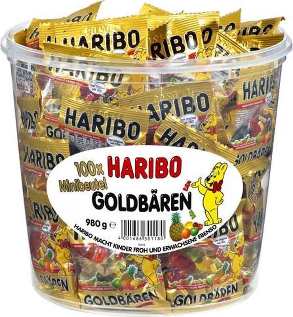 Haribo Goudbeertjes - 100 Stuks 7 Haribo Goudbeertjes - 100 Stuks - Afbeelding 5