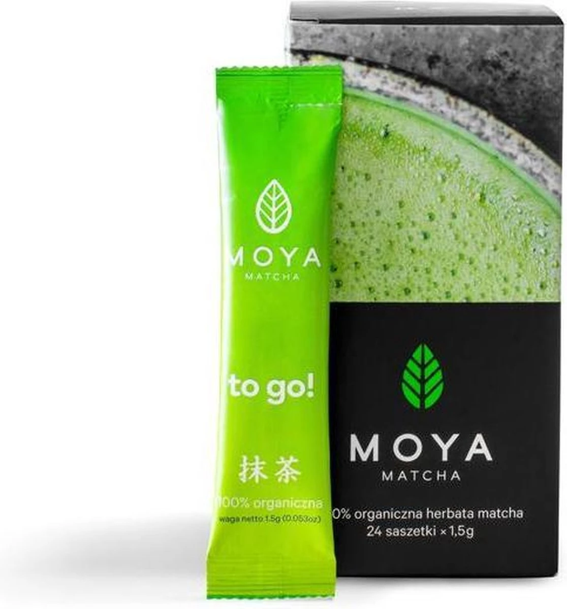 MOYA Matcha Thee To Go! Traditional - 24 Matcha Poeder Zakjes - 1,5 G 3 MOYA Matcha Thee To Go! Traditional - 24 Matcha Poeder Zakjes - 1,5 G
