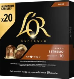 L'OR Lungo Estremo (10) - 10 X 20 Koffiecups 22 L'OR Lungo Estremo (10) - 10 X 20 Koffiecups -Veilige Voedselwinkel 1128x1200 2