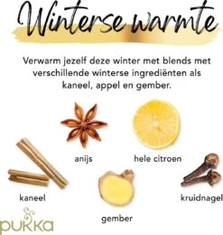 Pukka Thee Kerst Bewaardoos, Biologische Kruidenthee, Perfect Als Kerstcadeau - 30 Zakjes - 1 Stuk -Veilige Voedselwinkel 1138x1200