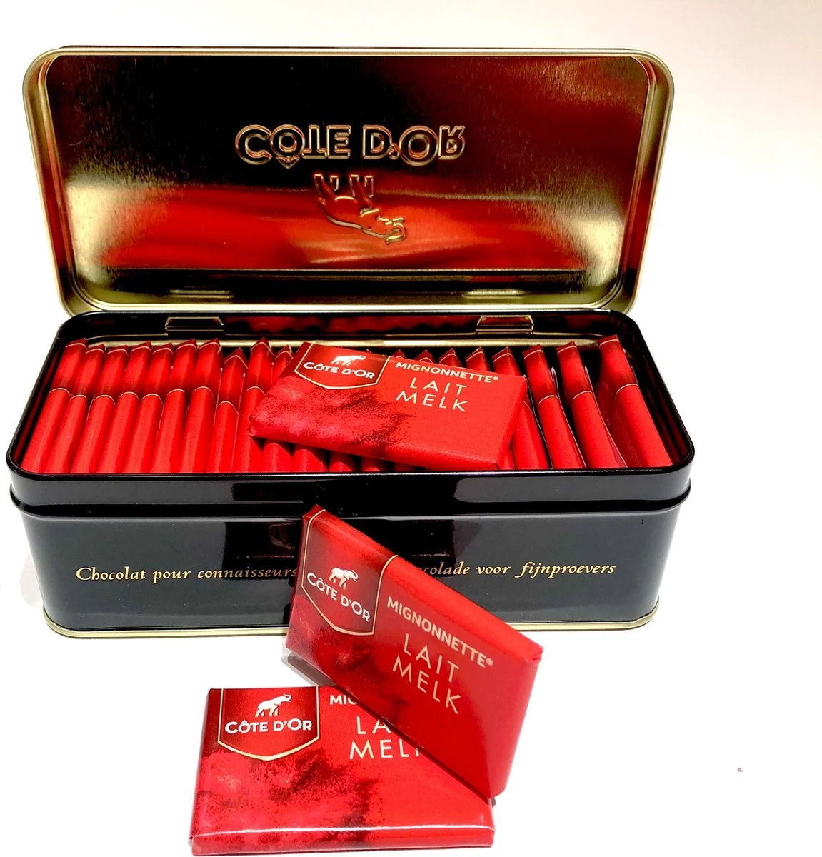 Côte D'or Mignonnette Melk - Belgische Chocolade - 24 Stuks - 240 Gram 3 Côte D'or Mignonnette Melk - Belgische Chocolade - 24 Stuks - 240 Gram
