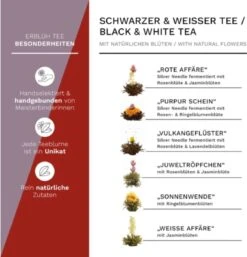 Creano Theebloemen Geschenkset Kadoverpakking Theebloemen En Glazen Theekan - Witte Theebloemen En Zwarte Theebloemen (6 Stuks) -Veilige Voedselwinkel 1155x1200 2