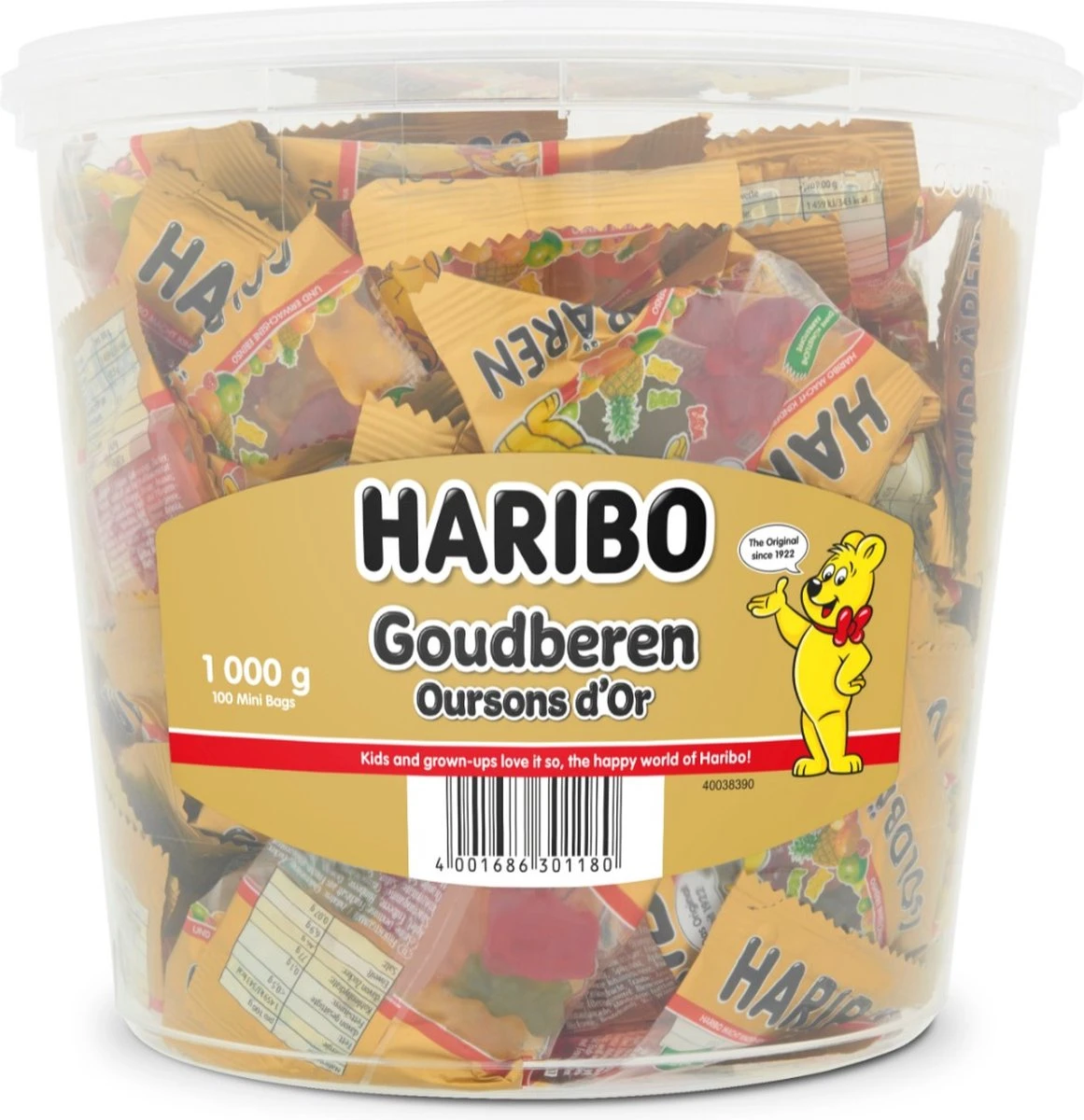 Haribo Goudbeertjes - 100 Stuks 3 Haribo Goudbeertjes - 100 Stuks