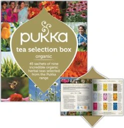 Pukka Original Kruidenthee Geschenkdoos - 9 Blends Biologische Kruidenthee, Ook Leuk Als Verjaardagscadeau - 45 Zakjes - Theedoos - GB-BIO-05 -Veilige Voedselwinkel 1163x1200 1