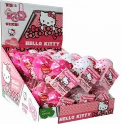 Hello Kitty Surprise Hearts- Surprise Hart- Uitdeel Cadeaus- Verjaardag- Feest- 24 Stuks