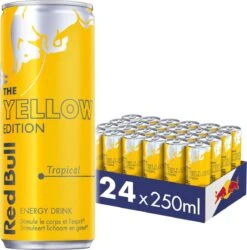 Red Bull Yellow Edition - Energiedrank Met De Smaak Van Tropisch Fruit - 24 X 25cl