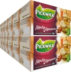 Pickwick Spices Minty Morocco Kruiden Thee - 12 X 20 Zakjes