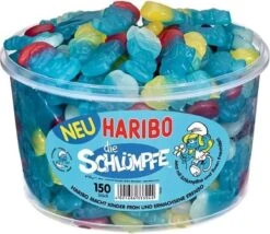 Haribo VEGGIE Smurfen - 150 Stuks -Veilige Voedselwinkel 1200x1041