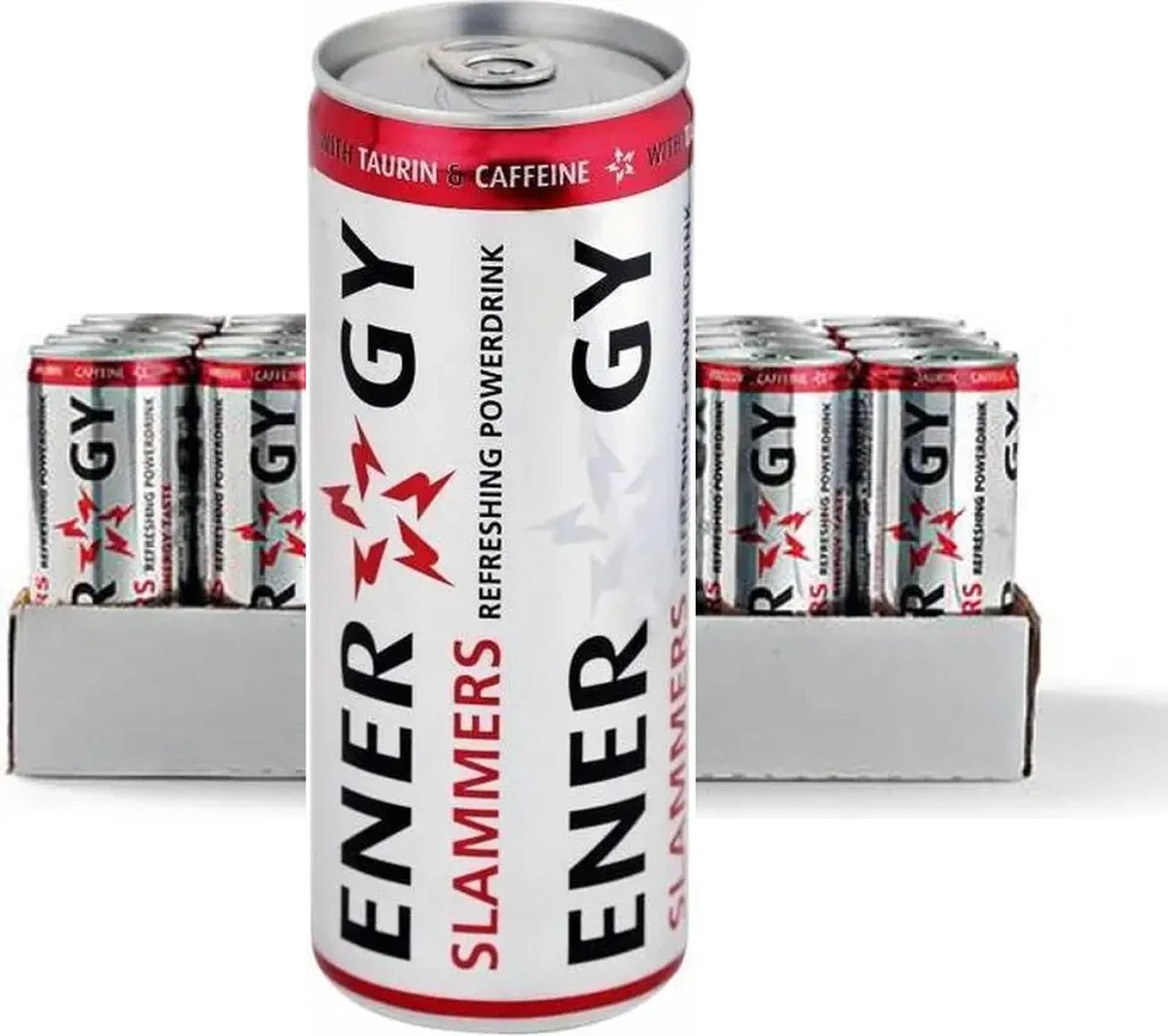 Slammers Energy Drink - 12x 250 Ml 3 Slammers Energy Drink - 12x 250 Ml