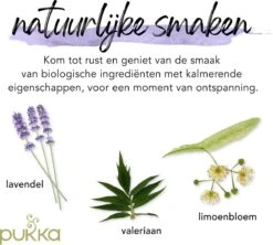 Pukka Night Time Thee, Met Haver, Kamille En Lavendel - 4 X 20 Zakjes - GB-BIO-05 -Veilige Voedselwinkel 1200x1079