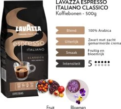 Lavazza Espresso Italiano Classico Koffiebonen - 500 Gram X4 11 Lavazza Espresso Italiano Classico Koffiebonen - 500 Gram X4 -Veilige Voedselwinkel 1200x1082 1