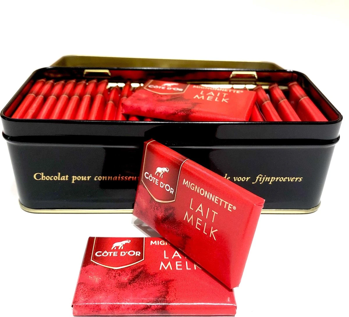 Côte D'or Mignonnette Melk - Belgische Chocolade - 24 Stuks - 240 Gram 6 Côte D'or Mignonnette Melk - Belgische Chocolade - 24 Stuks - 240 Gram - Afbeelding 4