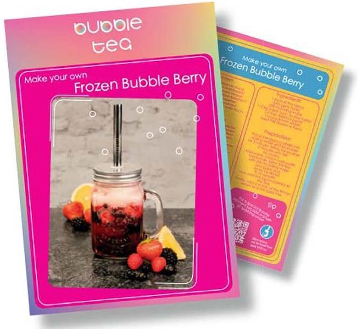 Geschenkdoos Bubble Tea - Bubble Tea Starters Kit - Maak Je Eigen Bubble Tea 6 Geschenkdoos Bubble Tea - Bubble Tea Starters Kit - Maak Je Eigen Bubble Tea - Afbeelding 4