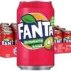 Fanta Strawberry Kiwi Blikjes Tray - 24 X 33cl -Veilige Voedselwinkel 1200x1128