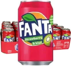 Fanta Strawberry Kiwi Blikjes Tray - 24 X 33cl