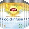 Lipton Cold Infuse Rooibos & Mango, Smaak Voor Koud Water Zonder Suiker En Calorieën - 6 X 10 Zakjes - NL-BIO-01