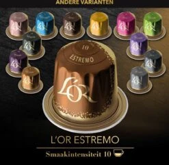 L'OR Lungo Estremo (10) - 10 X 20 Koffiecups 25 L'OR Lungo Estremo (10) - 10 X 20 Koffiecups -Veilige Voedselwinkel 1200x1173 1