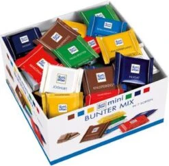 Ritter Sport - Mini Variety Mix (Bunter Mix) - 84 Pieces -Veilige Voedselwinkel 1200x1178 1