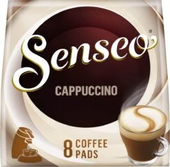 Senseo Cappuccino Koffiepads - 2/9 Intensiteit - 10 X 8 Pads -Veilige Voedselwinkel 1200x1181 2