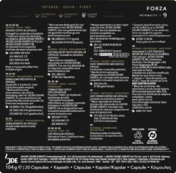 L'OR Espresso Forza Koffiecups - Intensiteit 9/12 - 10 X 20 Capsules 17 L'OR Espresso Forza Koffiecups - Intensiteit 9/12 - 10 X 20 Capsules -Veilige Voedselwinkel 1200x1187 3