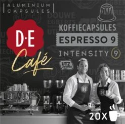 Douwe Egberts D.E Café Espresso Koffiecups - Intensiteit 9/12 - 10 X 20 Capsules 17 Douwe Egberts D.E Café Espresso Koffiecups - Intensiteit 9/12 - 10 X 20 Capsules -Veilige Voedselwinkel 1200x1190