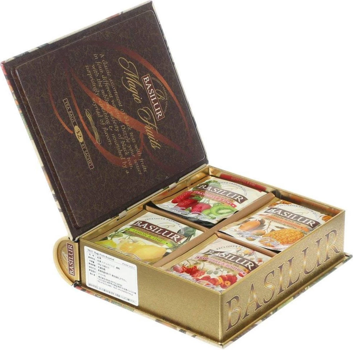 Basilur Thee -Magic Fruit Tea Book 4 Basilur Thee -Magic Fruit Tea Book - Afbeelding 2