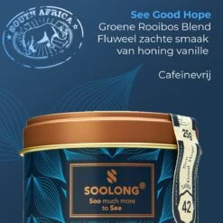 Soolong South Africa Nr40 Rooibos Cadeau Of Proefpakket Met Vier Luxe Theeen - Losse Rooibos & Honeybush - Ideaal Als Relatiegeschenk, Proeverij Of Met Valentijnsdag - Assortiment 4stuks -Veilige Voedselwinkel 1200x1200 110