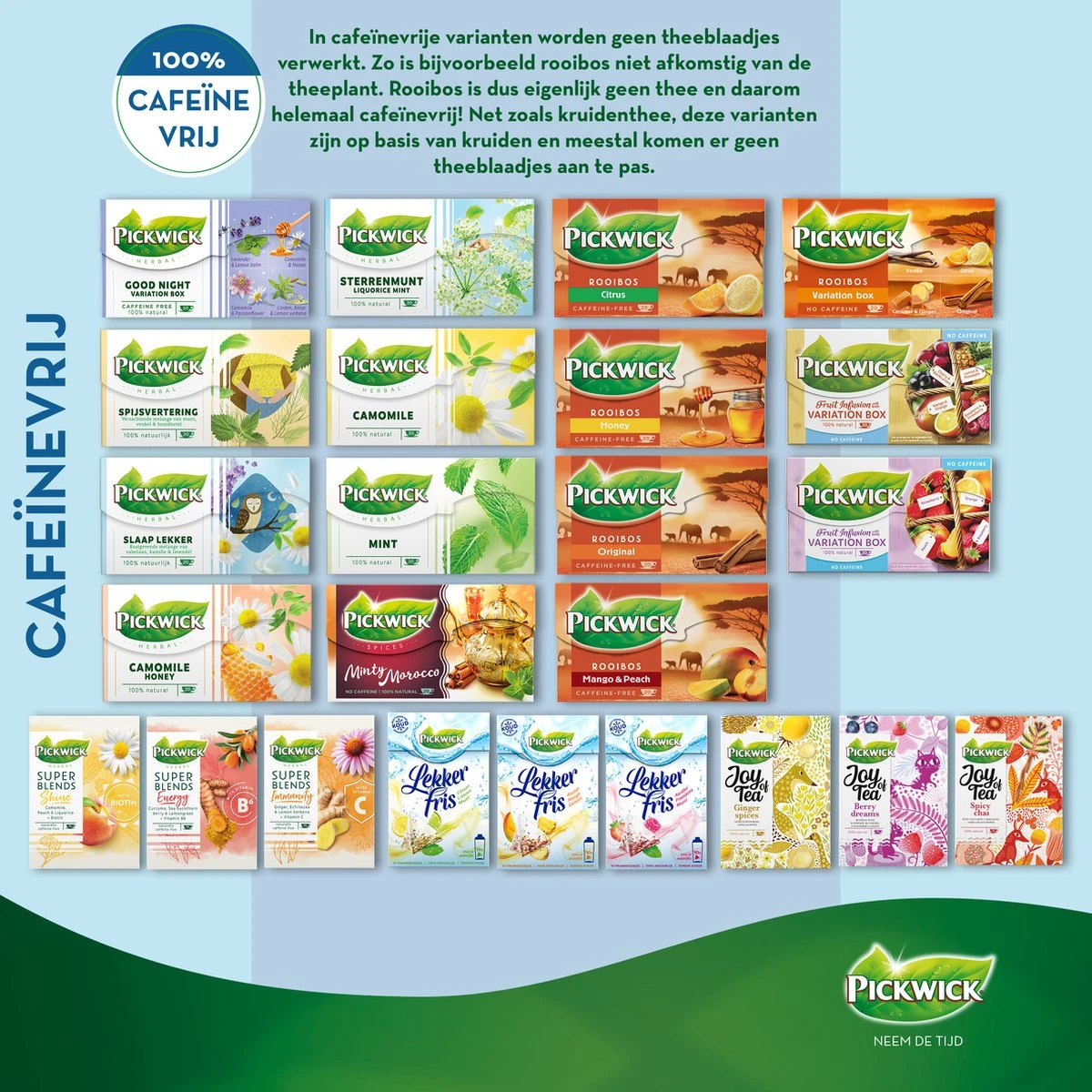 Pickwick Sterrenmunt Kruidenthee - 4 X 20 Zakjes 6 Pickwick Sterrenmunt Kruidenthee - 4 X 20 Zakjes - Afbeelding 4