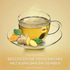 Lipton Turmeric & Ginger Kruidenthee, Met De Vurige, Verwarmende Smaak Van Gember En Kurkuma - 4 X 20 Zakjes - PL-EKO-03 -Veilige Voedselwinkel 1200x1200 128