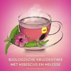 Lipton Hibiscus & Melissa Kruidenthee, Met De Zoete Smaak Van Hibiscus En De Frisse Smaak Van Melissa - 4 X 20 Zakjes - PL-EKO-03 -Veilige Voedselwinkel 1200x1200 134