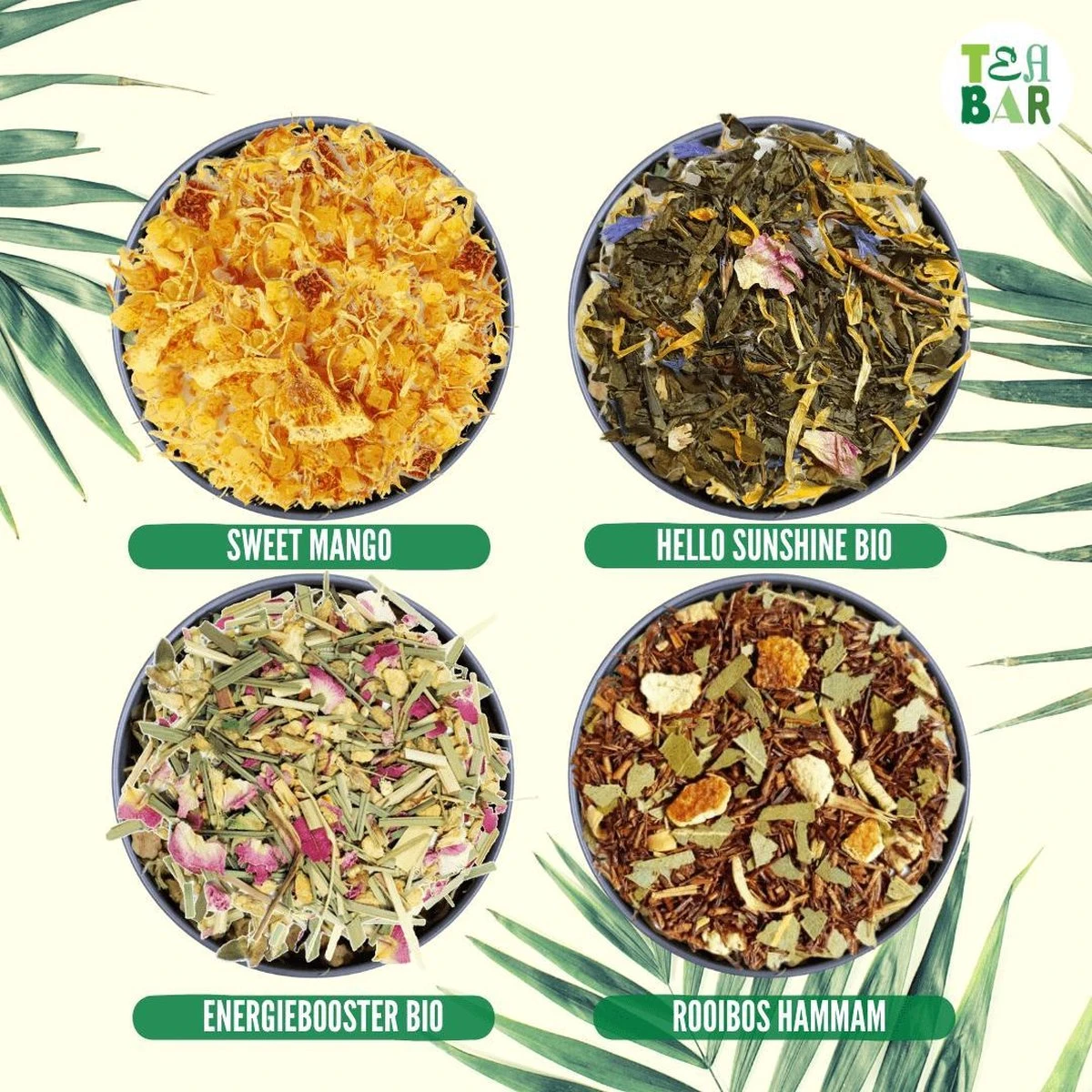 Houten Theekist Gevulde Theedoos Met 16 Blikjes Tea Bar Thee Theecadeau - Losse Thee G - 50 Koppen Per 100 Gram 9 Houten Theekist Gevulde Theedoos Met 16 Blikjes Tea Bar Thee Theecadeau - Losse Thee G - 50 Koppen Per 100 Gram - Afbeelding 7