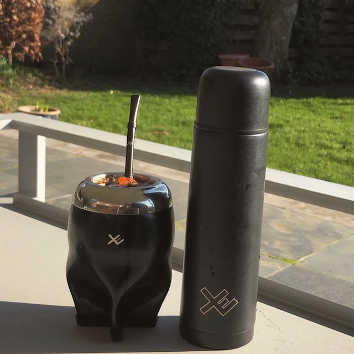 Yerba Mate Set - Kalebas - Thermo - Bombilla - Guarana Thee - EquisMate Classic Black 4 Yerba Mate Set - Kalebas - Thermo - Bombilla - Guarana Thee - EquisMate Classic Black - Afbeelding 2