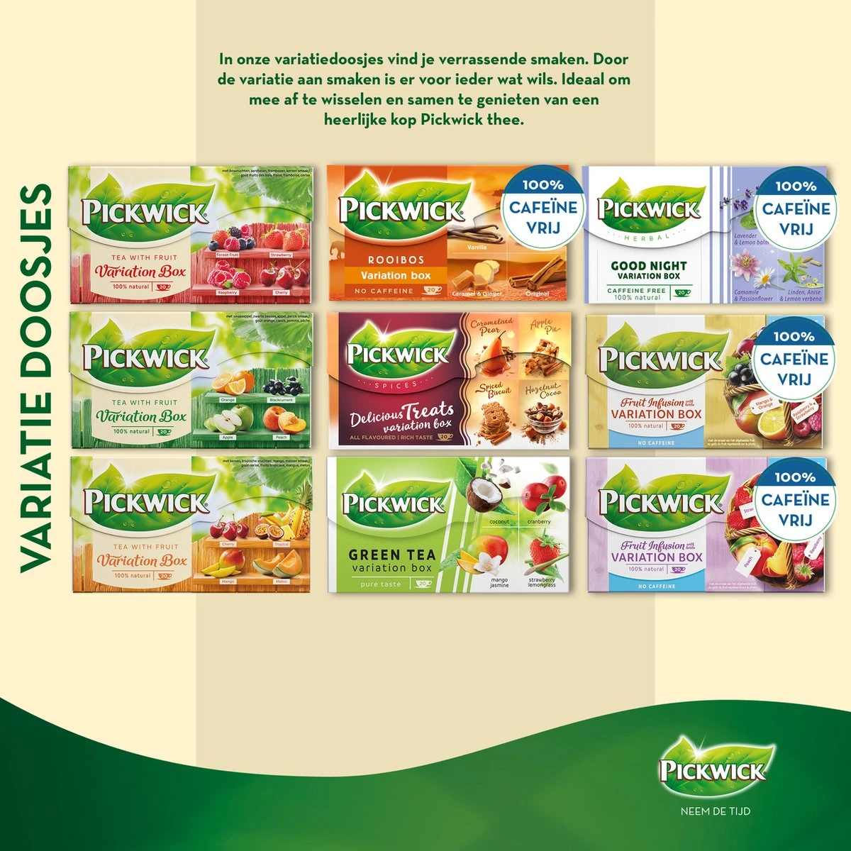 Pickwick Fruit Thee Variatie Oranje - 12 X 20 Zakjes 6 Pickwick Fruit Thee Variatie Oranje - 12 X 20 Zakjes - Afbeelding 4