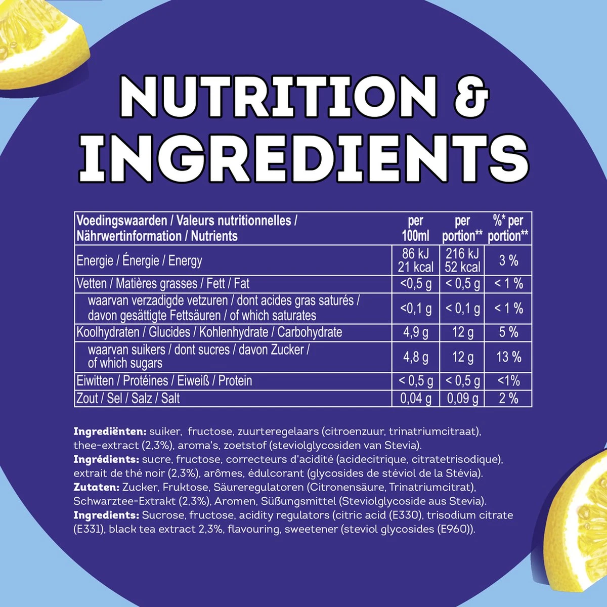Lipton Ice Tea Powder - Citroensmaak - 18 X 52 Gram - Grootverpakking 5 Lipton Ice Tea Powder - Citroensmaak - 18 X 52 Gram - Grootverpakking - Afbeelding 3