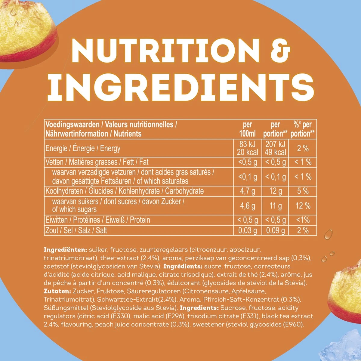 Lipton Ice Tea Powder - Perziksmaak - 18 X 50 Gram - Grootverpakking 5 Lipton Ice Tea Powder - Perziksmaak - 18 X 50 Gram - Grootverpakking - Afbeelding 3