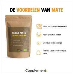 Cupplement | Thee Set 2 Delig | Yerba Mate 100 Gram & Matcha 90 Gram | Biologisch | Gratis Verzending, Opschuimer & Batterijen | Cadeau Pakket -Veilige Voedselwinkel 1200x1200 87