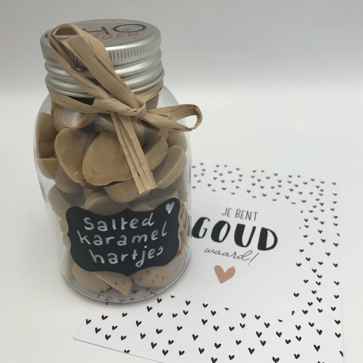 Cho-lala Cadeaubox Jij Bent Goud Waard | Chocolade Cadeau | 415 Gram Chocolade En Bonbons | 4-delig 6 Cho-lala Cadeaubox Jij Bent Goud Waard | Chocolade Cadeau | 415 Gram Chocolade En Bonbons | 4-delig - Afbeelding 4