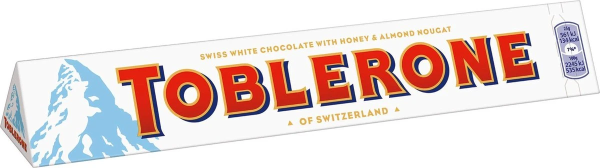 Toblerone White - 360 Gram 3 Toblerone White - 360 Gram