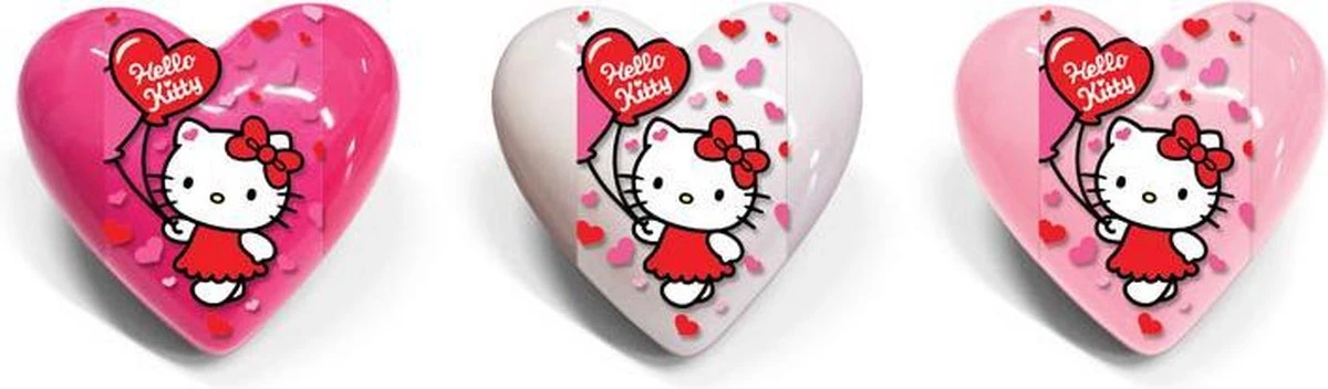 Hello Kitty Surprise Hearts- Surprise Hart- Uitdeel Cadeaus- Verjaardag- Feest- 24 Stuks 4 Hello Kitty Surprise Hearts- Surprise Hart- Uitdeel Cadeaus- Verjaardag- Feest- 24 Stuks - Afbeelding 2