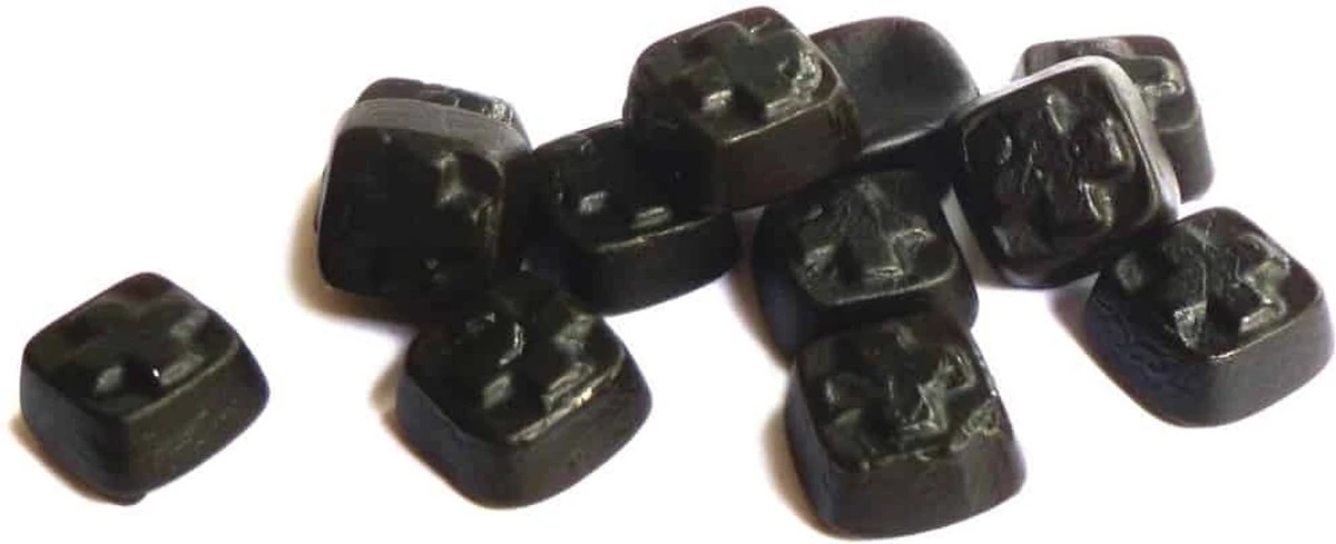 Venco Drop Mentholkruisjes - 1 Kilo 3 Venco Drop Mentholkruisjes - 1 Kilo - Afbeelding 2