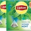 Lipton Intense Mint Groene Thee, Met De Verfrissende Smaak Van Groene Thee En Echte Muntblaadjes - 4 X 20 Zakjes - PL-EKO-03 -Veilige Voedselwinkel 1200x500 2