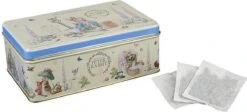 New English Teas Beatrix Potter Selection Tin 100 Teabags Mix Van English Afternoon - English Breakfast - Earl Grey (BP13) -Veilige Voedselwinkel 1200x542