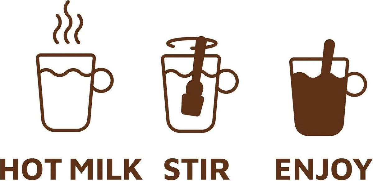 MoMe Spoon Milk - Warme Chocolademelk Lepels - 60 Stuks 4 MoMe Spoon Milk - Warme Chocolademelk Lepels - 60 Stuks - Afbeelding 2