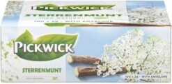 Pickwick - Herbal Sterrenmunt - 100 Zakjes -Veilige Voedselwinkel 1200x593